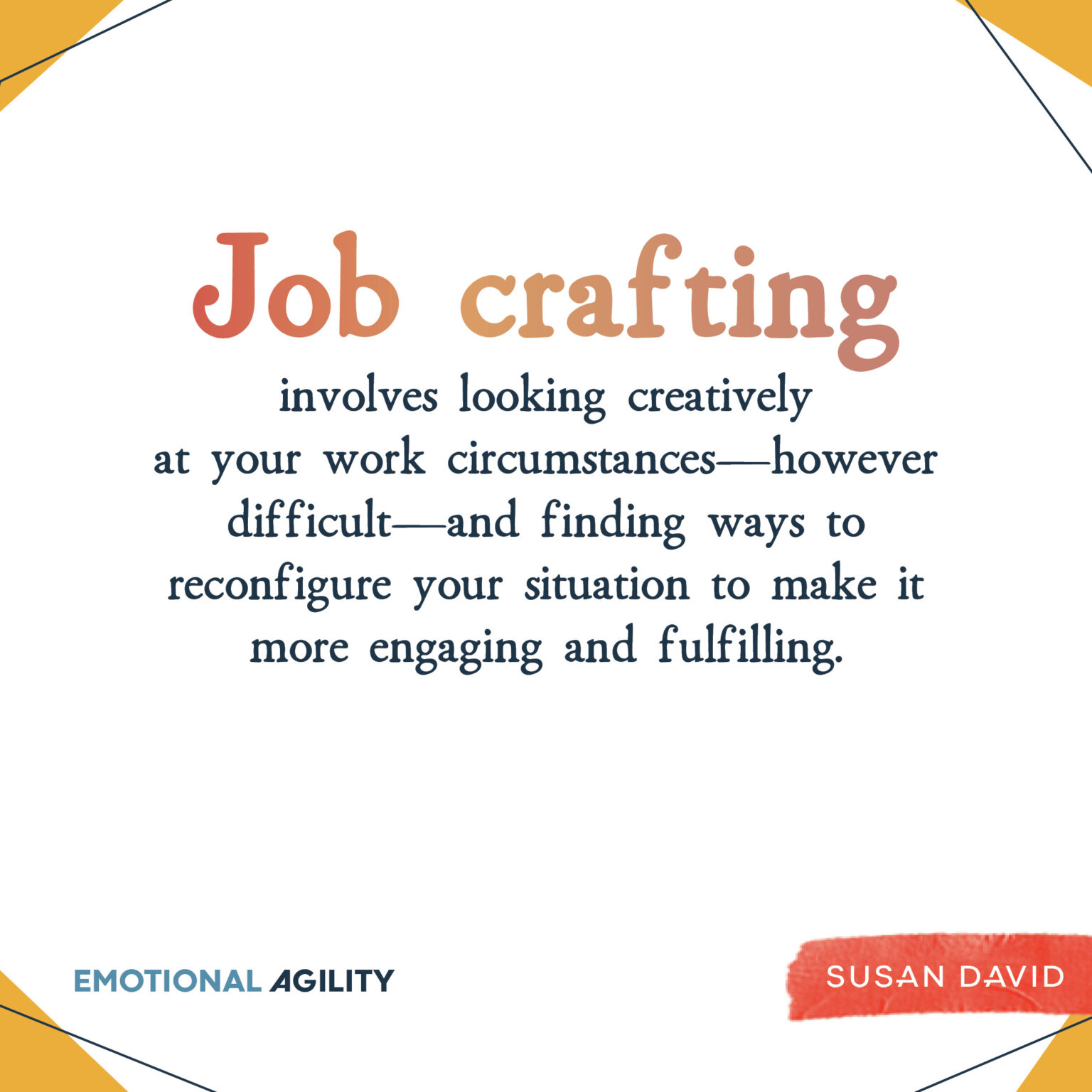 Job Crafting