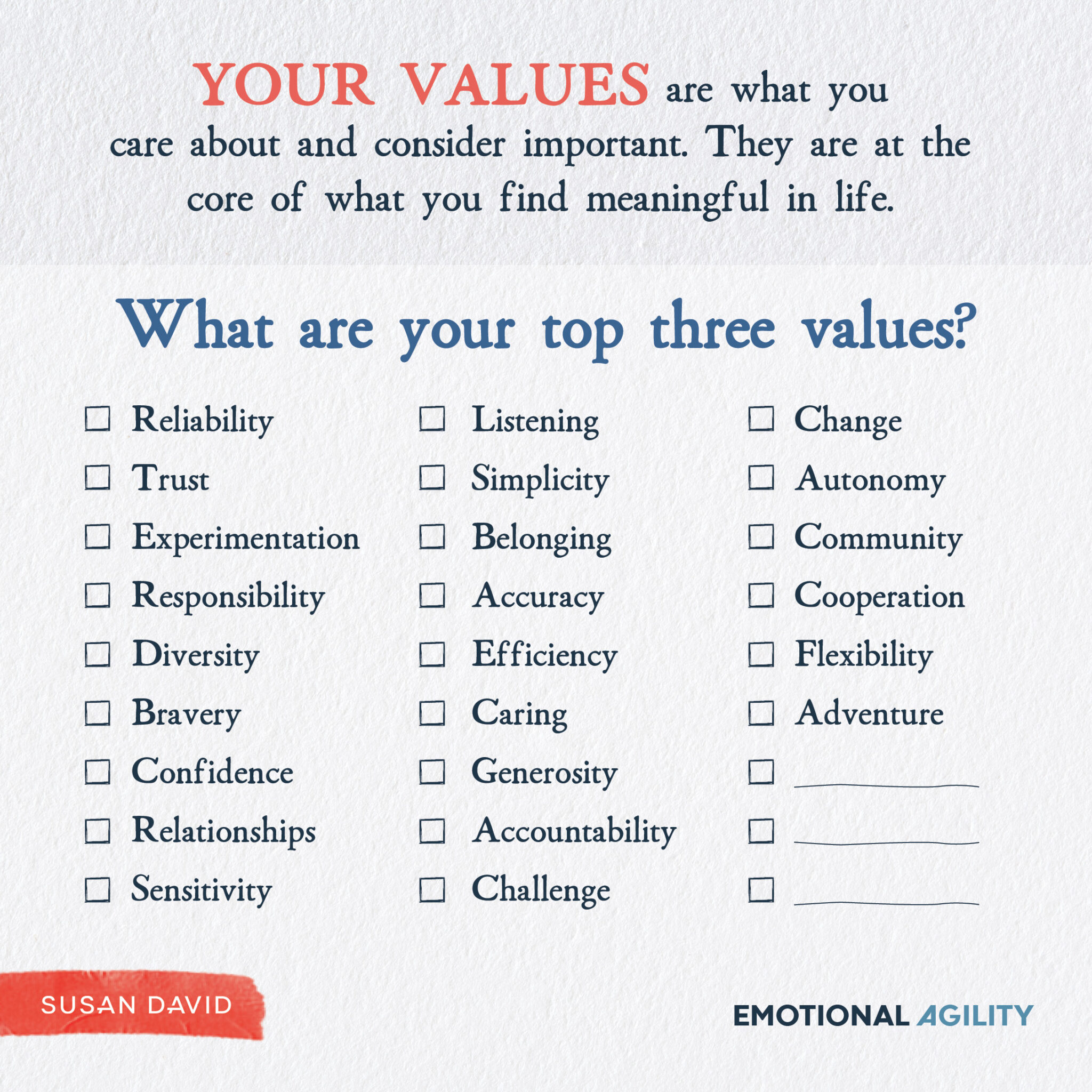 What are your values 